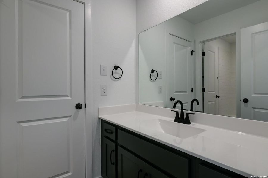 Furnished interior view inside a new home in Nopal Valley, San Antonio (Image 4).