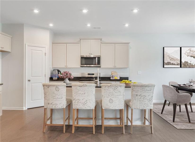 Furnished interior view inside a new home in , McDonough (Image 16).