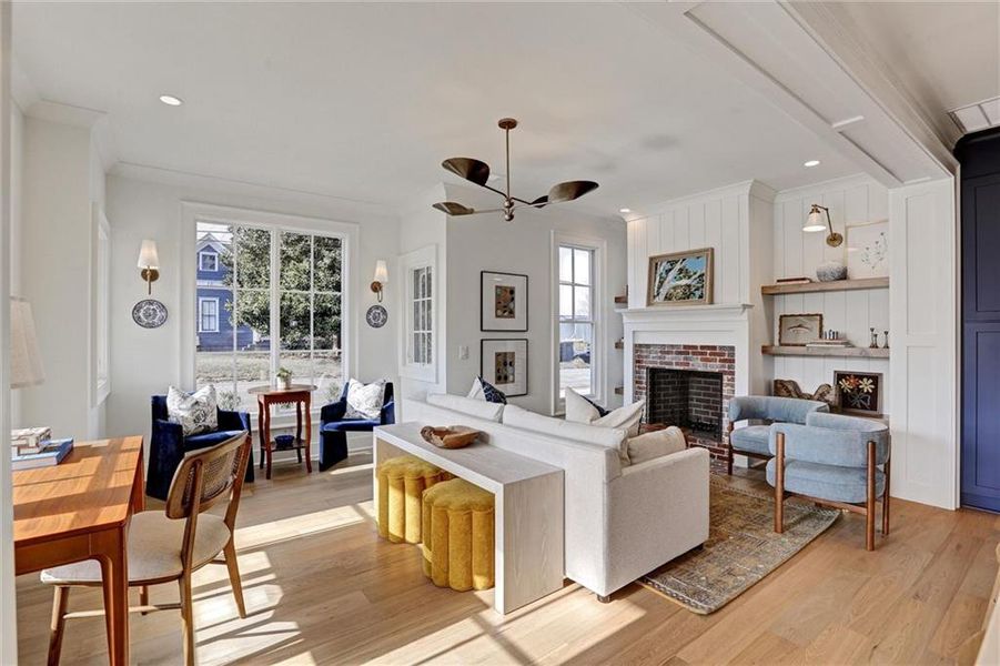 Furnished interior view inside a new home in , Gainesville (Image 6).
