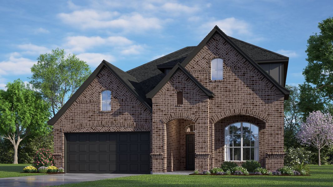 Representative exterior photo of a completed home built from the Concept 2492 by Risewell Homes in Silo Mills, Joshua, TX (Image 10). Representative exterior photo of a completed home built from the Concept 2492 by Risewell Homes in Silo Mills, Joshua, TX (Image 10).