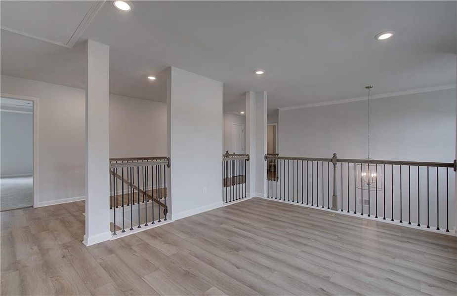 Spacious, unfurnished interior of a new home in Cambria at Traditions, Hampton (Image 31).