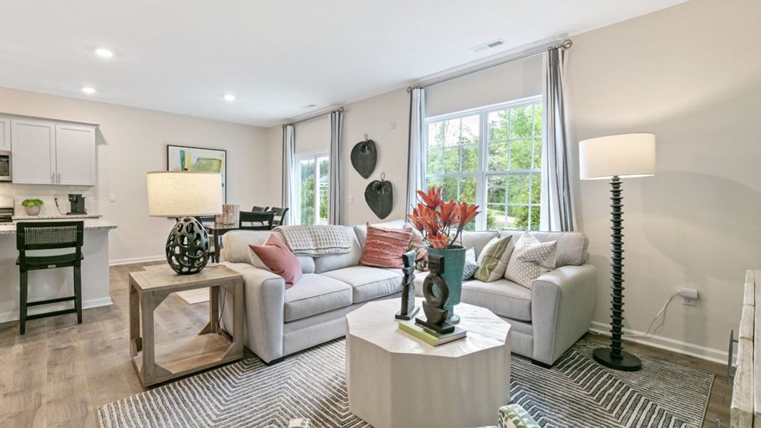 Furnished interior view inside a new home in Bryson Park, Lexington (Image 8).