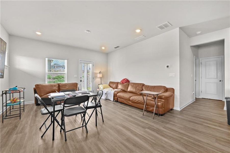 Furnished interior view inside a new home in Sweetwater Green - Royal Series, Lawrenceville (Image 18).