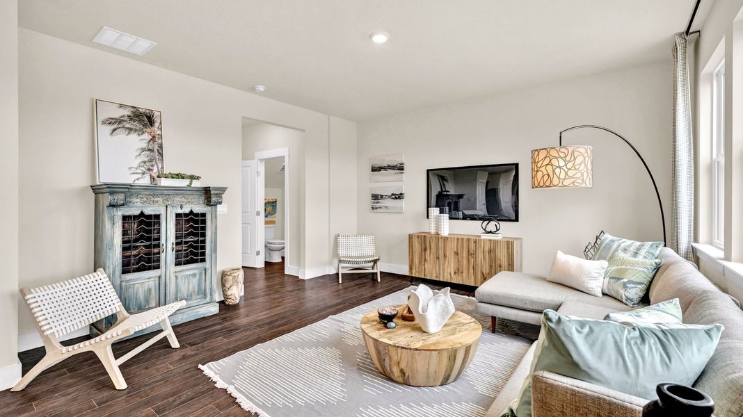 Representative furnished interior of a home built from the Darwin by D.R. Horton in Prairie Pass, Apison (Image 6).