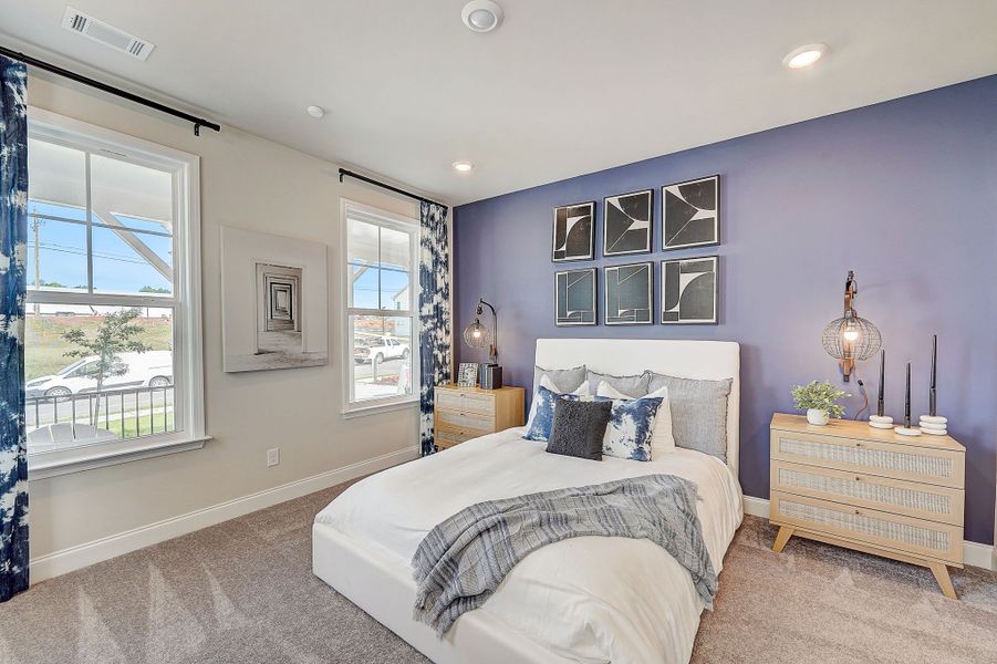 Furnished interior view inside a new home in Nichols Farm, Dacula (Image 34).