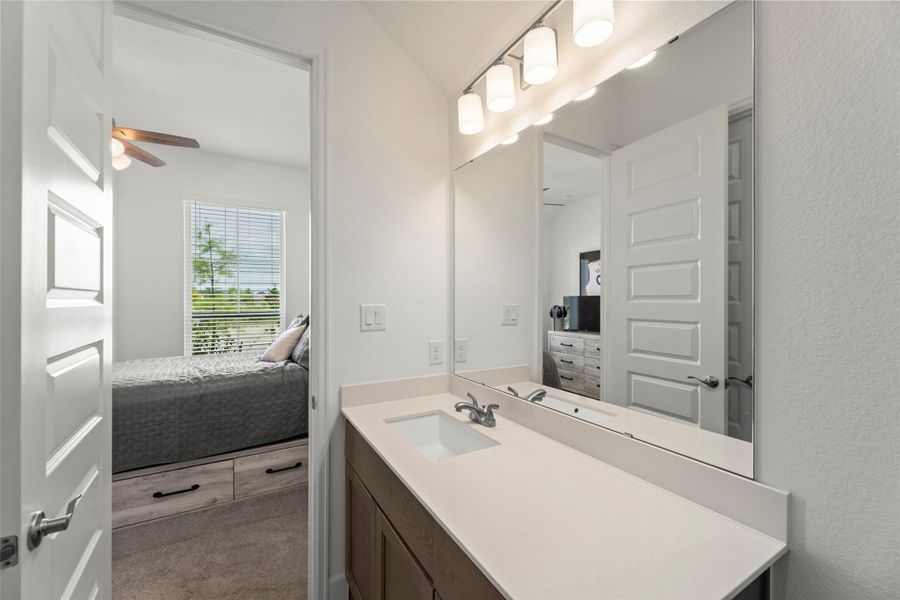 Furnished interior view inside a new home in , Hockley (Image 8).