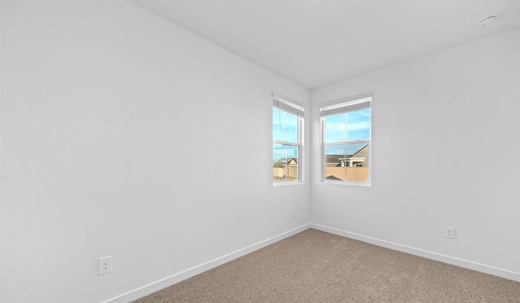 Spacious, unfurnished interior of a new home in Hanson Ridge, Vail (Image 17). Spacious, unfurnished interior of a new home in Hanson Ridge, Vail (Image 17).