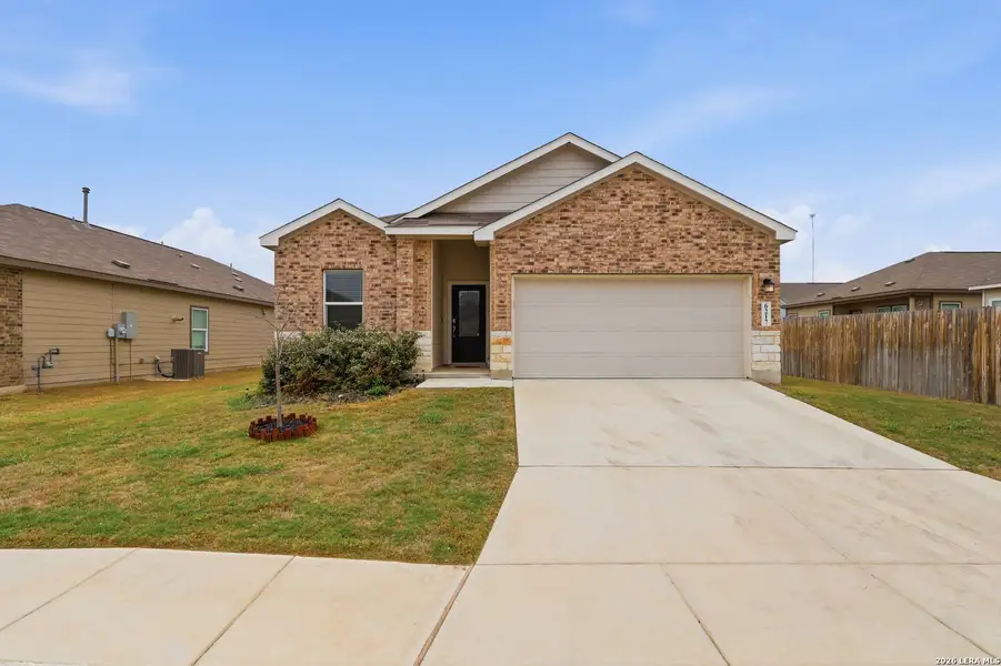 Front exterior of a new home in , San Antonio, TX, highlighting curb appeal (Image 2). Front exterior of a new home in , San Antonio, TX, highlighting curb appeal (Image 2).