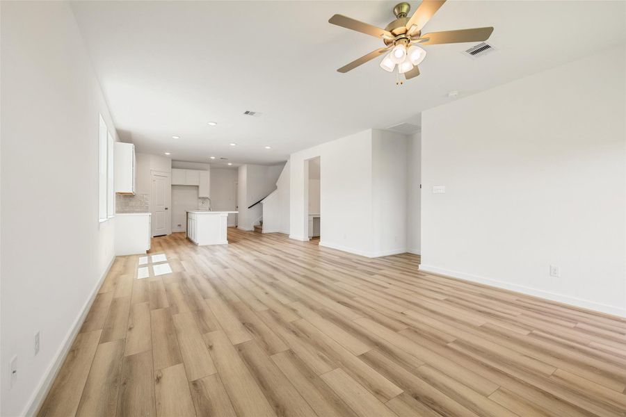 Spacious, unfurnished interior of a new home in Mostyn Springs, Magnolia (Image 15). Spacious, unfurnished interior of a new home in Mostyn Springs, Magnolia (Image 15).