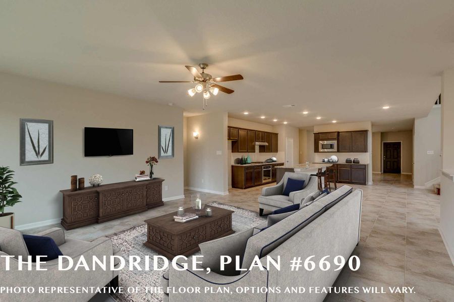 The Dandridge - Family Room The Dandridge - Family Room