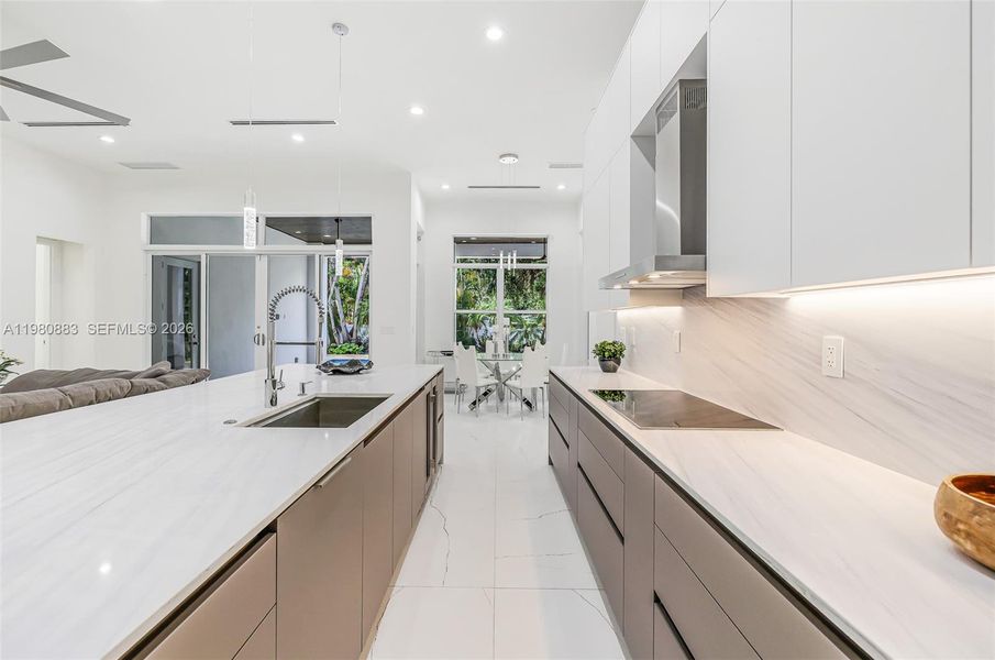 Furnished interior view inside a new home in , Biscayne Park (Image 5).