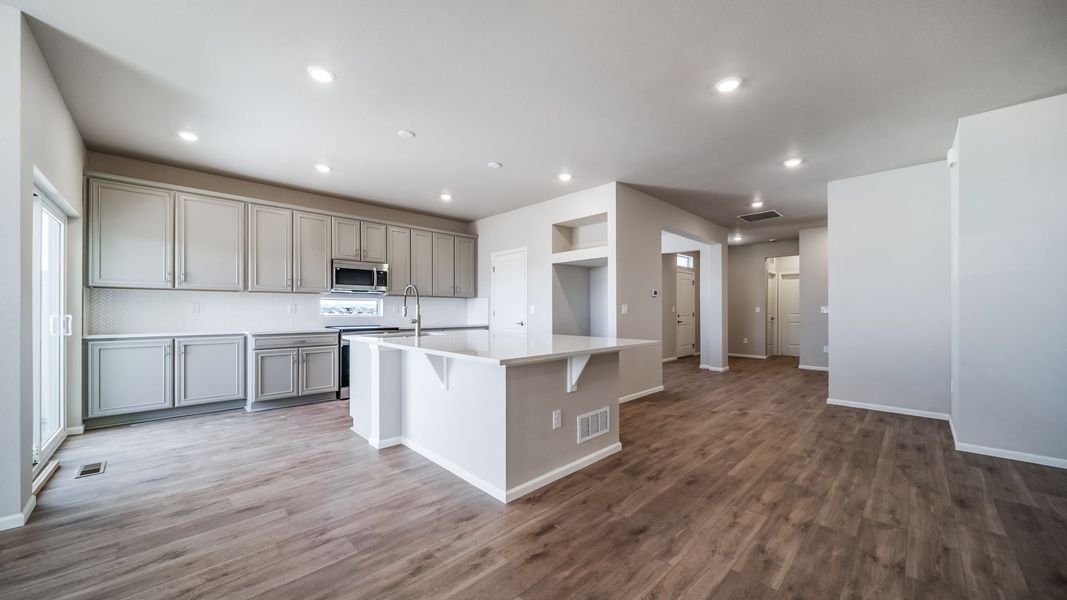 Furnished interior view inside a new home in The Reserve at Green Valley Ranch, Aurora (Image 7).