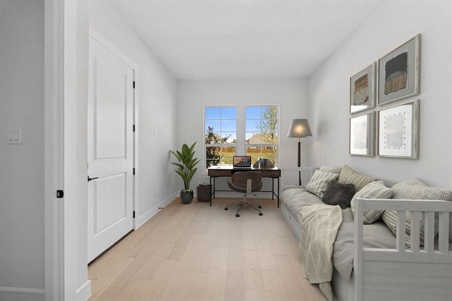 Furnished interior view inside a new home in Lincoln Pointe, Van Alstyne (Image 29). Furnished interior view inside a new home in Lincoln Pointe, Van Alstyne (Image 29).