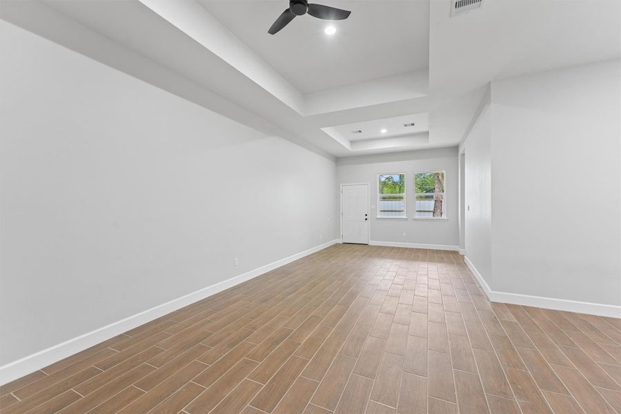 Spacious, unfurnished interior of a new home in , Houston (Image 11). Spacious, unfurnished interior of a new home in , Houston (Image 11).