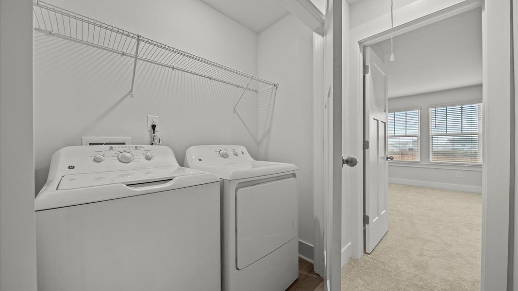 Furnished interior view inside a new home in Saluda Crossing, Piedmont (Image 16).