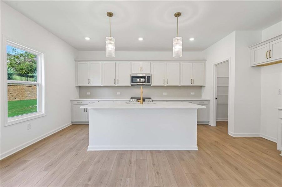 Furnished interior view inside a new home in Langston Reserve, Cartersville (Image 9).