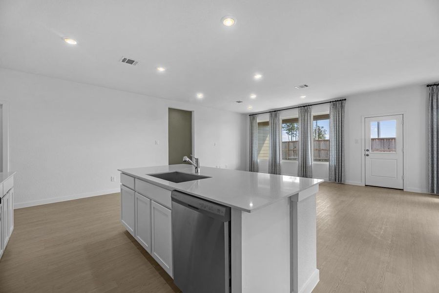 Furnished interior view inside a new home in Grand Oaks Reserve, Cleveland (Image 7).