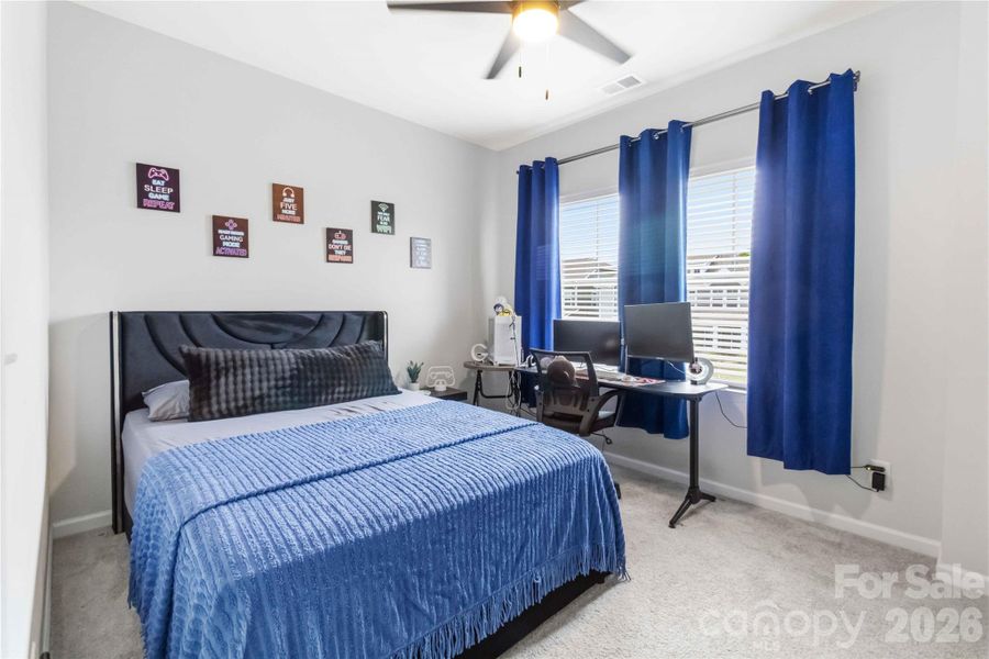 Furnished interior view inside a new home in McFarland Estates, York (Image 28).