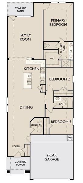 The Juliet Floor plan The Juliet Floor plan