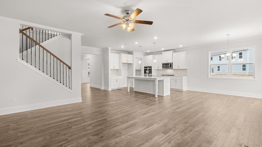 Spacious, unfurnished interior of a new home in Butner Estates, South Fulton (Image 15).