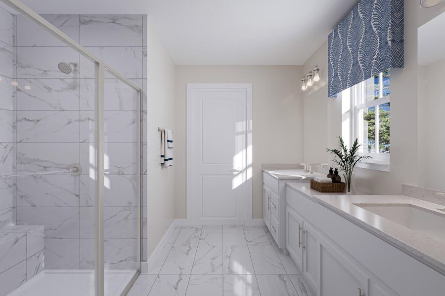 Furnished interior view inside a new home in Cainhoy Preserve, Huger (Image 3).