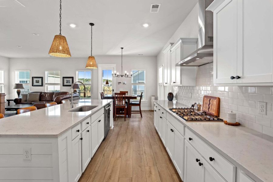 Furnished interior view inside a new home in Carnes Crossroads, Summerville (Image 27).