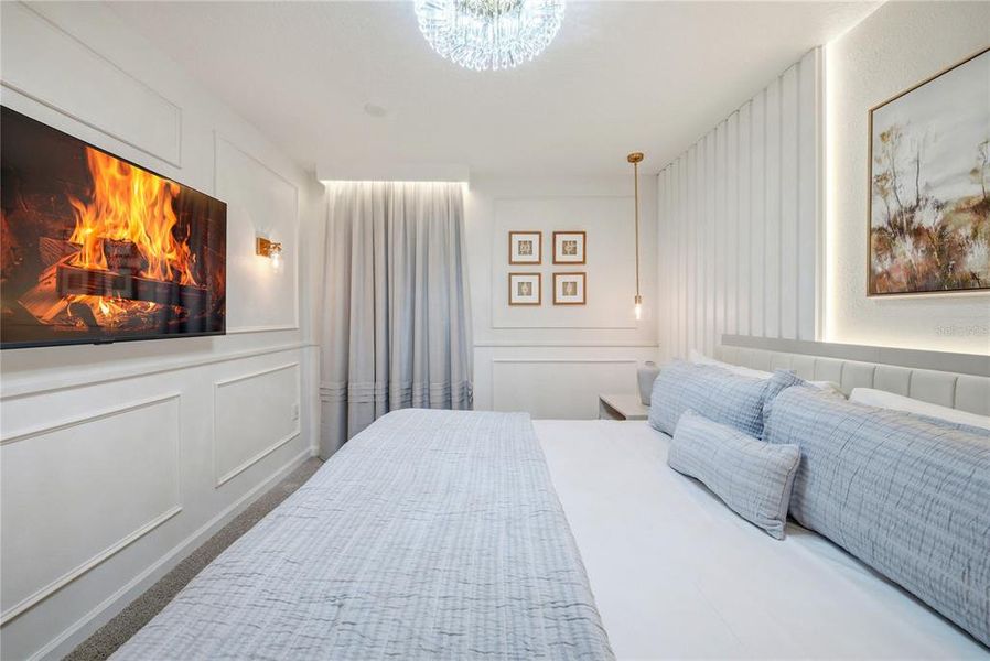 Furnished interior view inside a new home in Solara Resort, Kissimmee (Image 8).