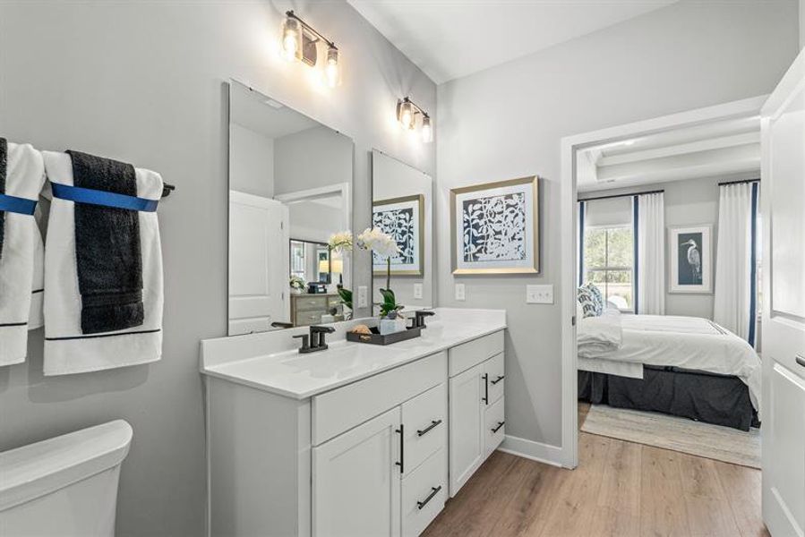 Representative furnished interior of a home built from the Bethany by Ryan Homes in Grande Dunes North Village Villas, Myrtle Beach (Image 26).