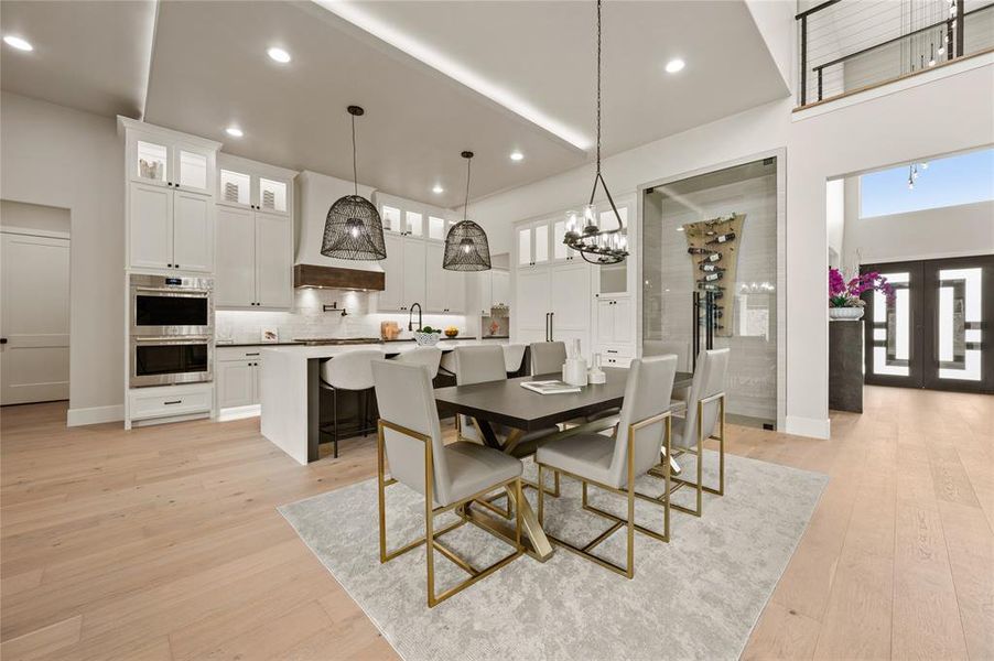 Furnished interior view inside a new home in , Aledo (Image 10). Furnished interior view inside a new home in , Aledo (Image 10).