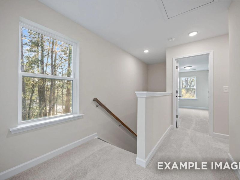 Spacious, unfurnished interior of a new home in Camden Park, Knightdale (Image 24).