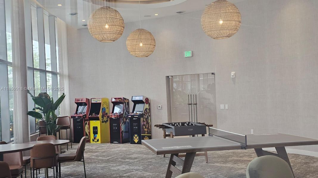 Furnished interior view inside a new home in , Miami (Image 16).