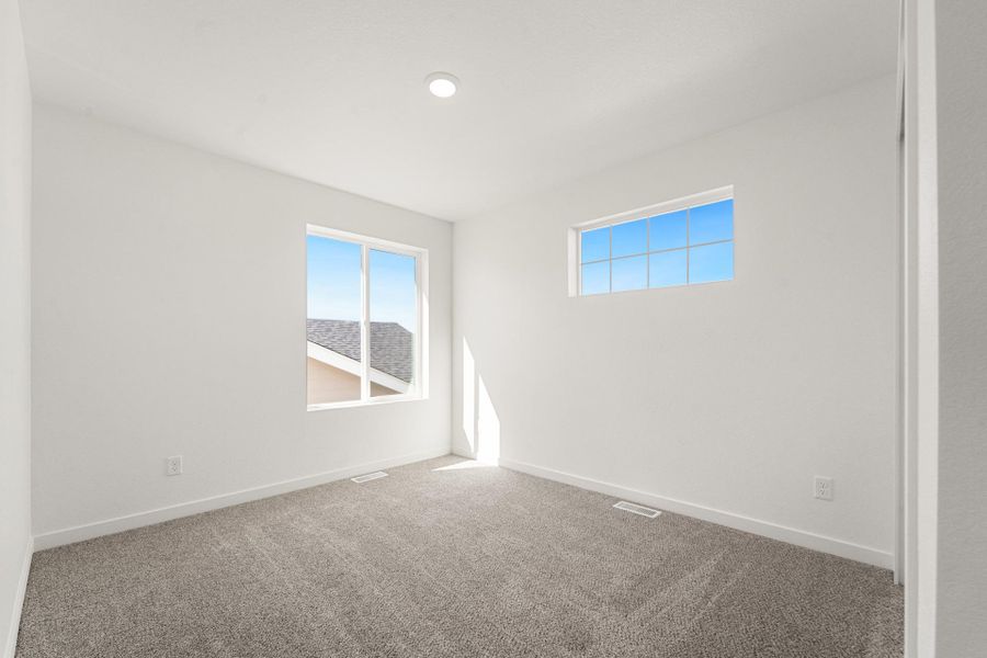 Spacious, unfurnished interior of a new home in Granary, Johnstown (Image 27). Spacious, unfurnished interior of a new home in Granary, Johnstown (Image 27).