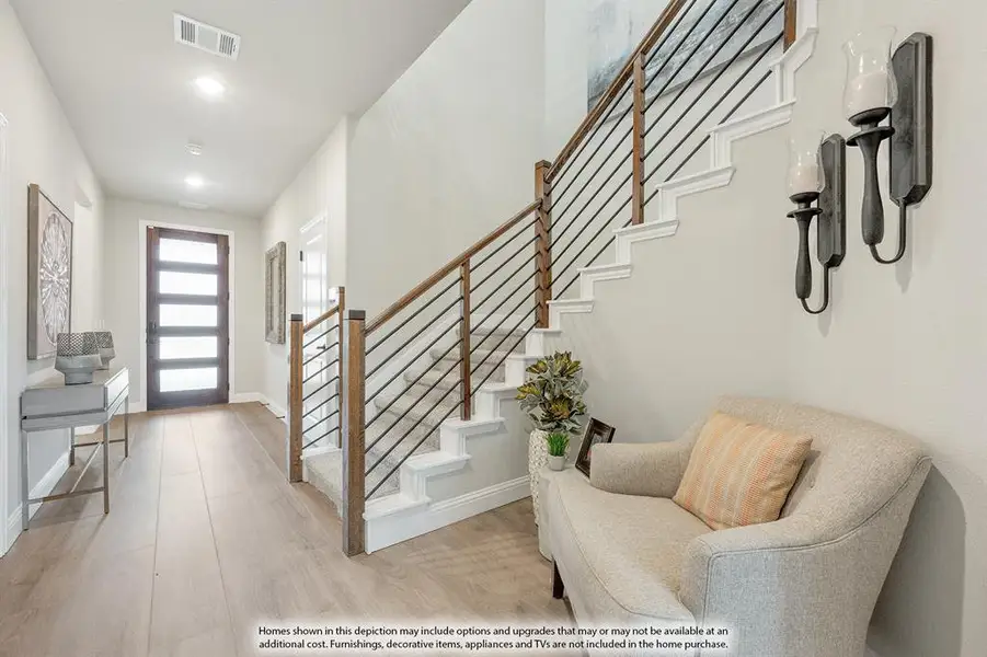 Furnished interior view inside a new home in Hampton Park, Glenn Heights (Image 30).