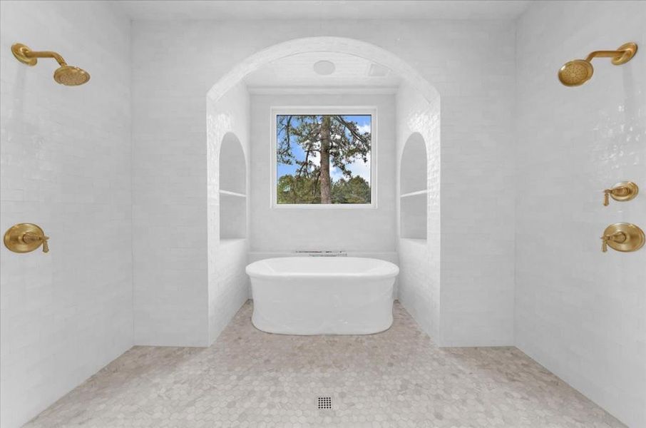 Furnished interior view inside a new home in , Canton (Image 46).