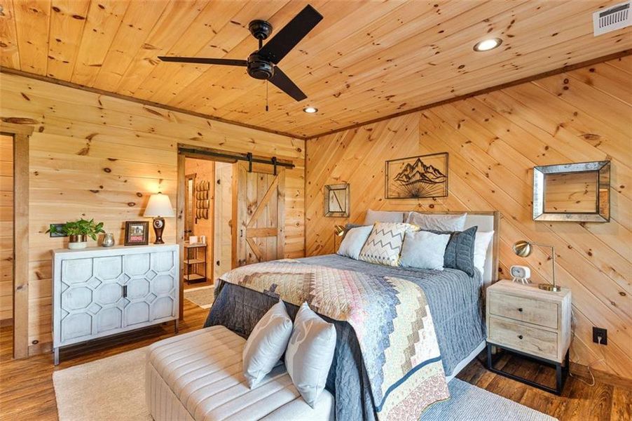 Furnished interior view inside a new home in , Morganton (Image 15).