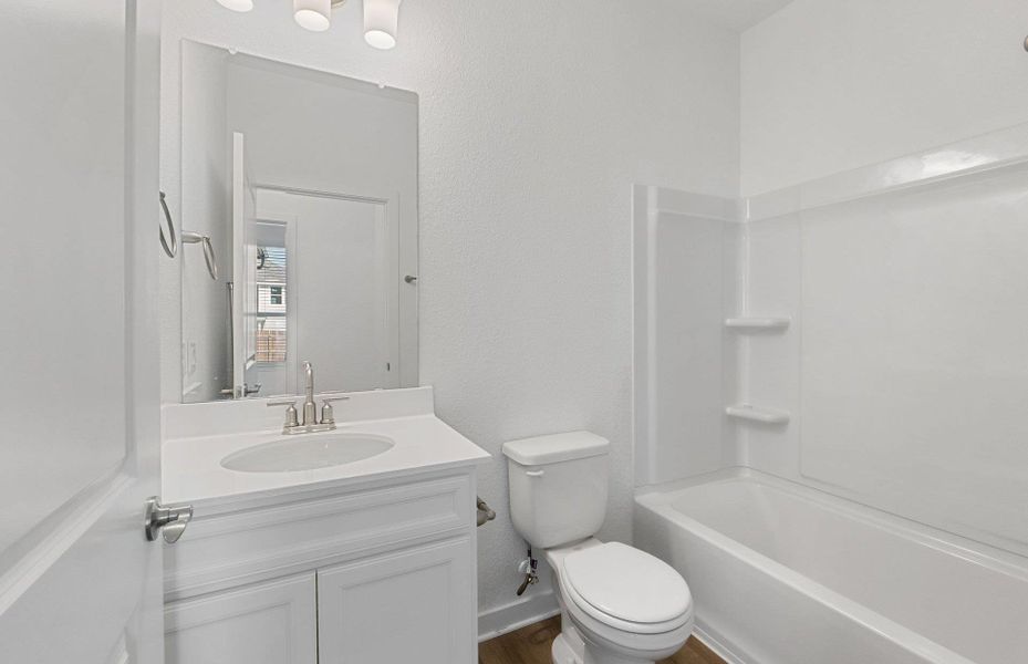 Furnished interior view inside a new home in Santa Rita Ranch, Liberty Hill (Image 7).