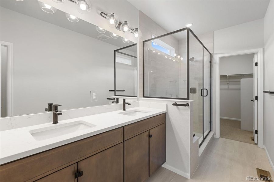 Furnished interior view inside a new home in The Manors Collection at Golden Overlook, Golden (Image 5).