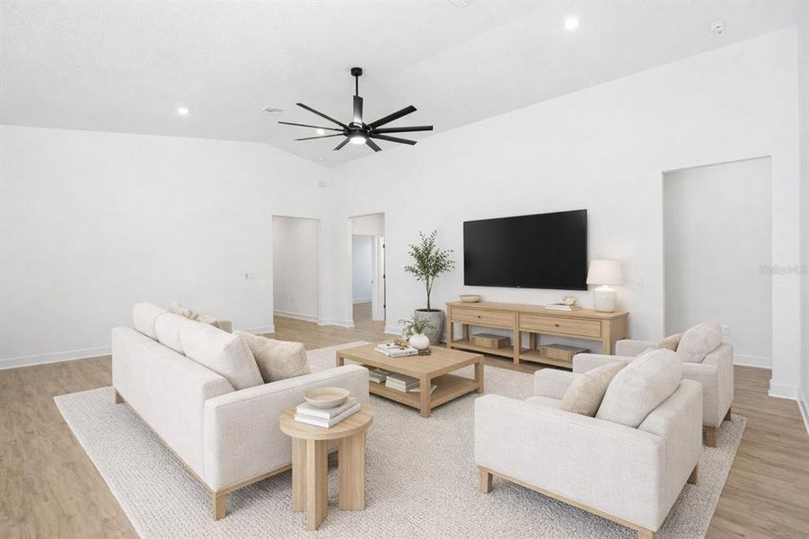 Furnished interior view inside a new home in , Spring Hill (Image 9).