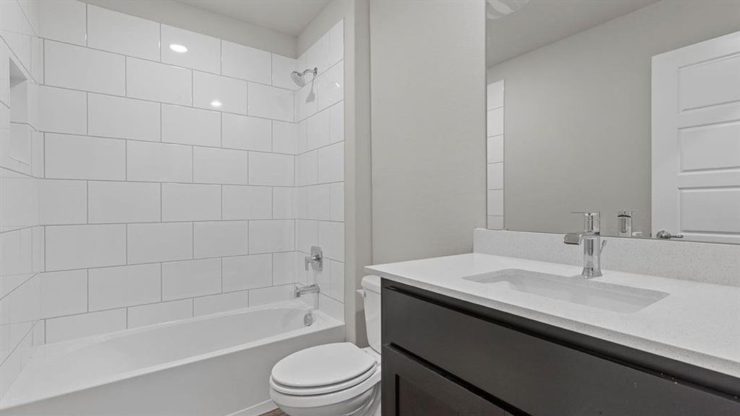 Furnished interior view inside a new home in Legado, Cleburne (Image 6). Furnished interior view inside a new home in Legado, Cleburne (Image 6).