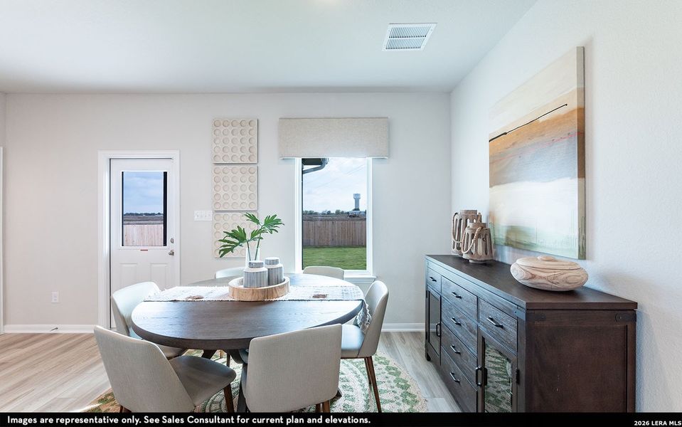 Furnished interior view inside a new home in , San Antonio (Image 10). Furnished interior view inside a new home in , San Antonio (Image 10).