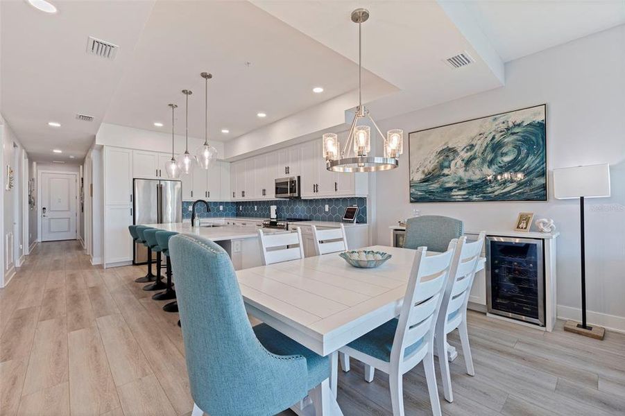 Furnished interior view inside a new home in , Madeira Beach (Image 10). Furnished interior view inside a new home in , Madeira Beach (Image 10).