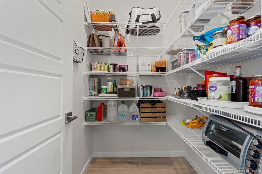 Huge kitchen pantry