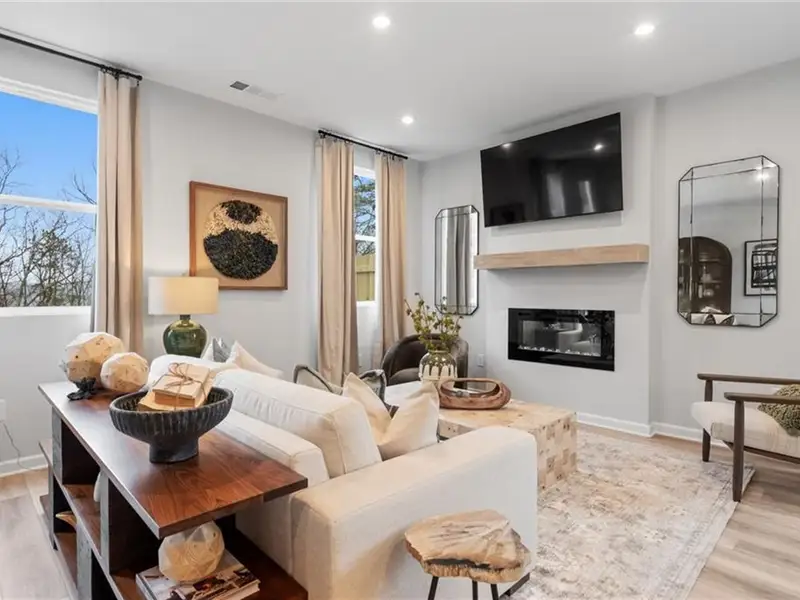 Furnished interior view inside a new home in Stegall Village, Emerson (Image 11).