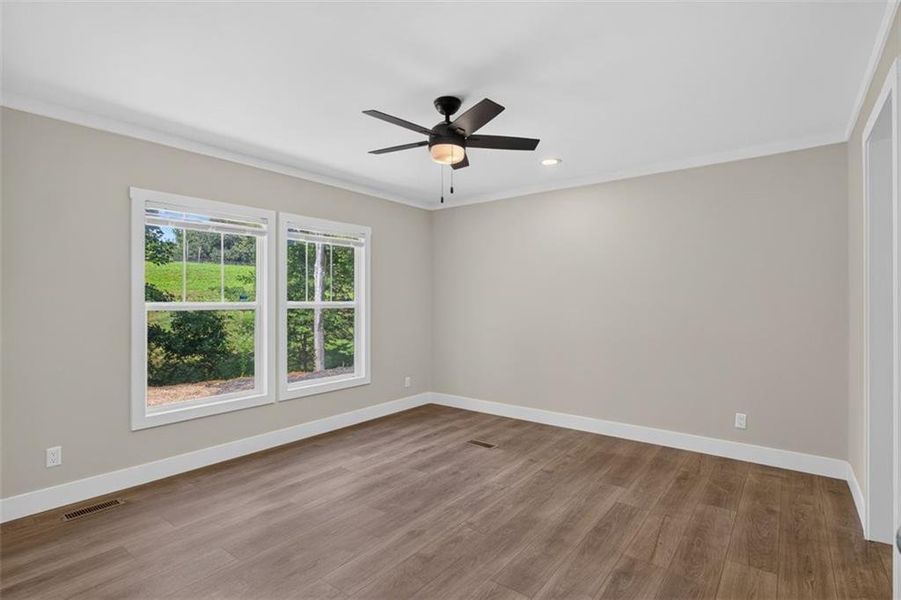 Spacious, unfurnished interior of a new home in , Canton (Image 36).