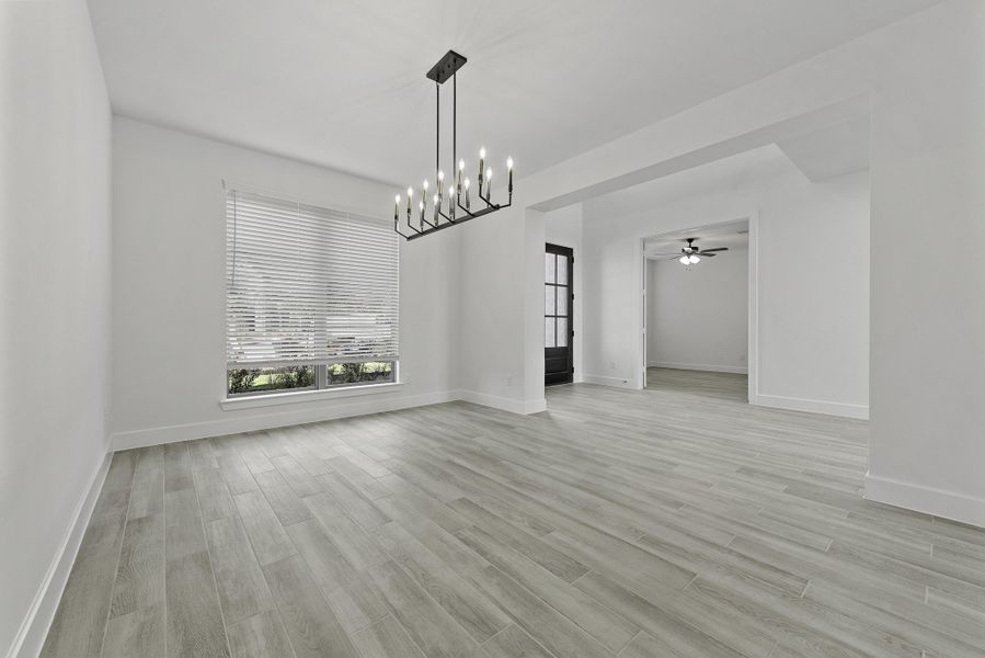 Representative unfurnished interior of a home built from the The Milton III by Westin Homes in Bridgeland, Cypress (Image 11). Representative unfurnished interior of a home built from the The Milton III by Westin Homes in Bridgeland, Cypress (Image 11).