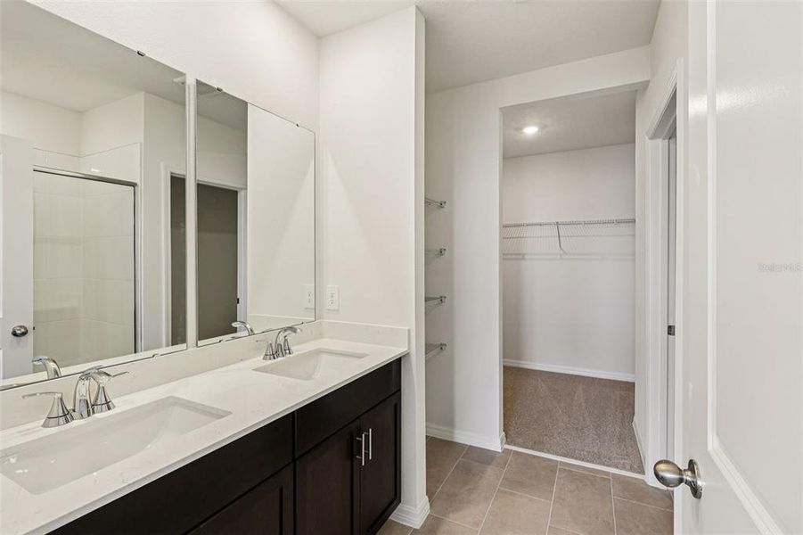 Furnished interior view inside a new home in Wynnstone - Classic Series, Haines City (Image 8).