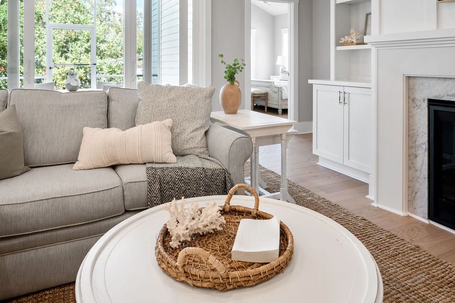 Representative furnished interior of a home built from the Beckett by Bill Clark Homes in Riverside Cove, Wilmington (Image 18).