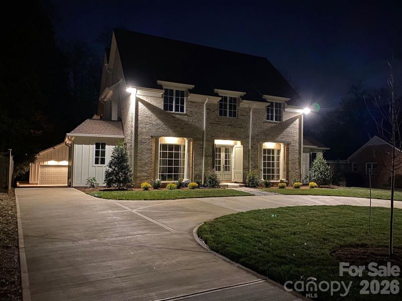 Front exterior of a new home in , Charlotte, NC, highlighting curb appeal (Image 23).