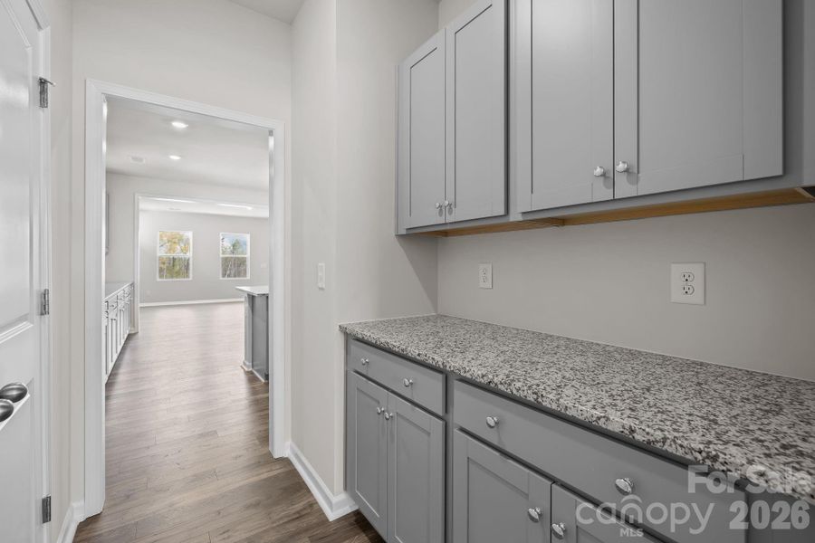Furnished interior view inside a new home in McFarland Estates, York (Image 5).