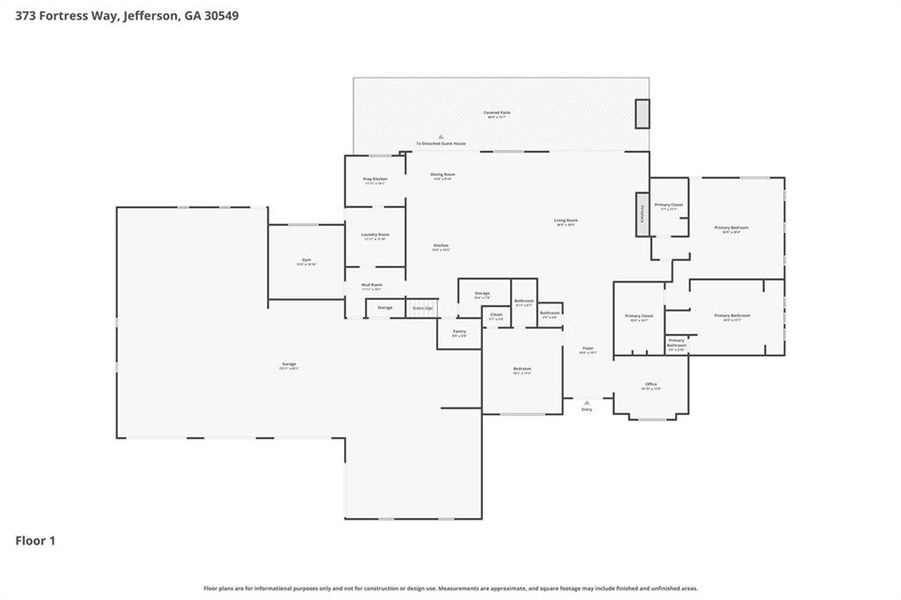 2D floor plan layout of this home in , Jefferson, GA (Image 5).